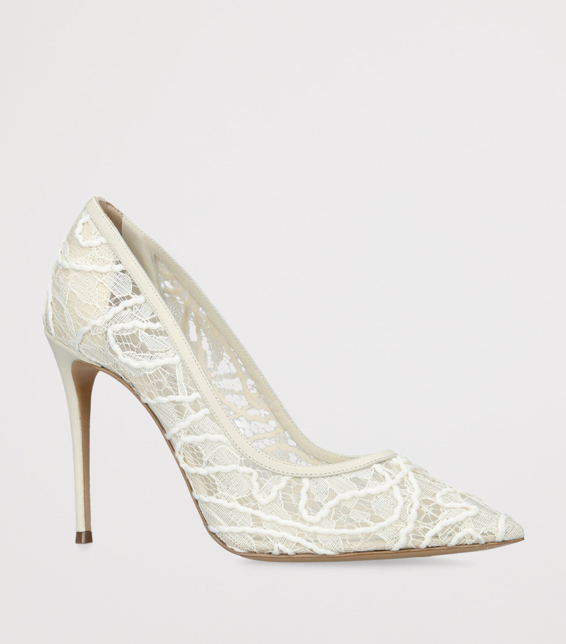 Casadei Lace Julia Pumps 100