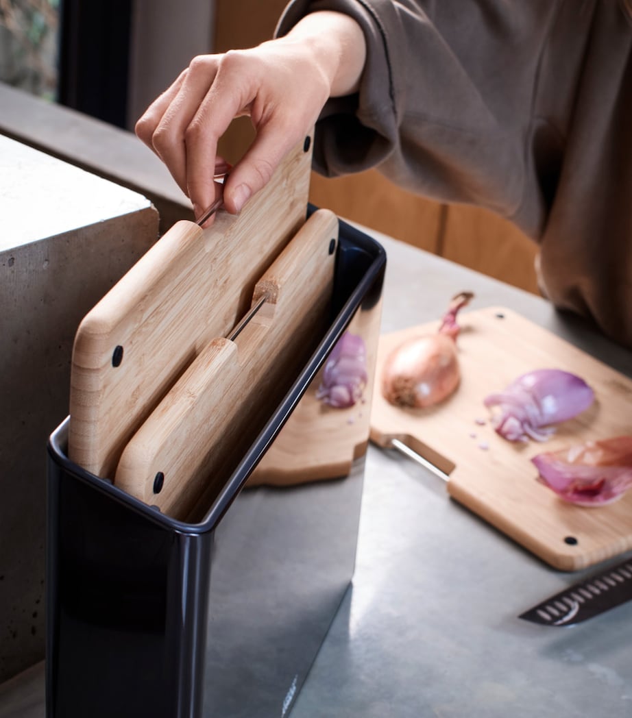 Folio Steel 3-Piece Chopping Board Set