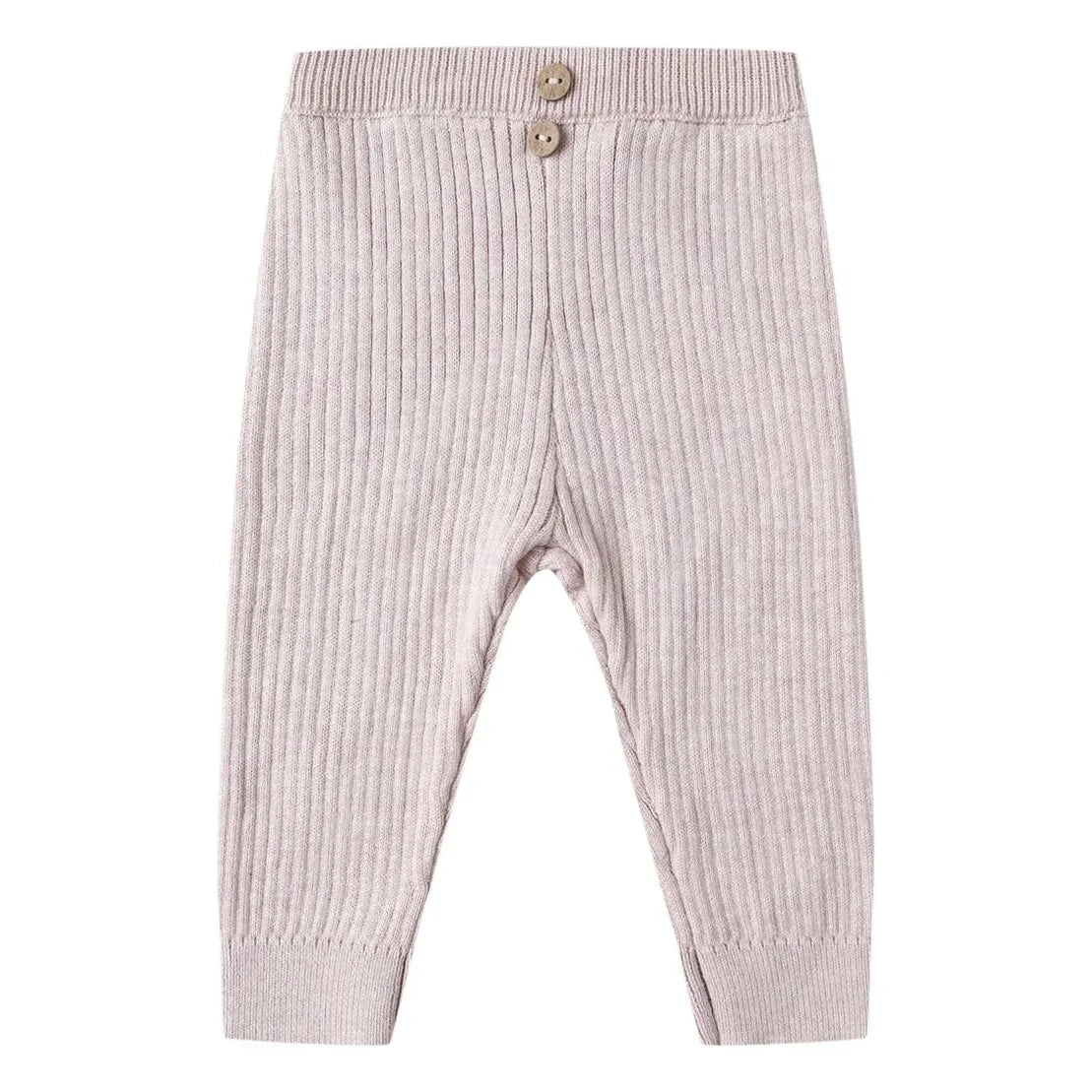 Quincy Mae - Organic Ribbed Knit Legging | Lilac
