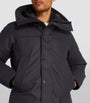 Canada Goose Navy Wool Langford Parka Jacket