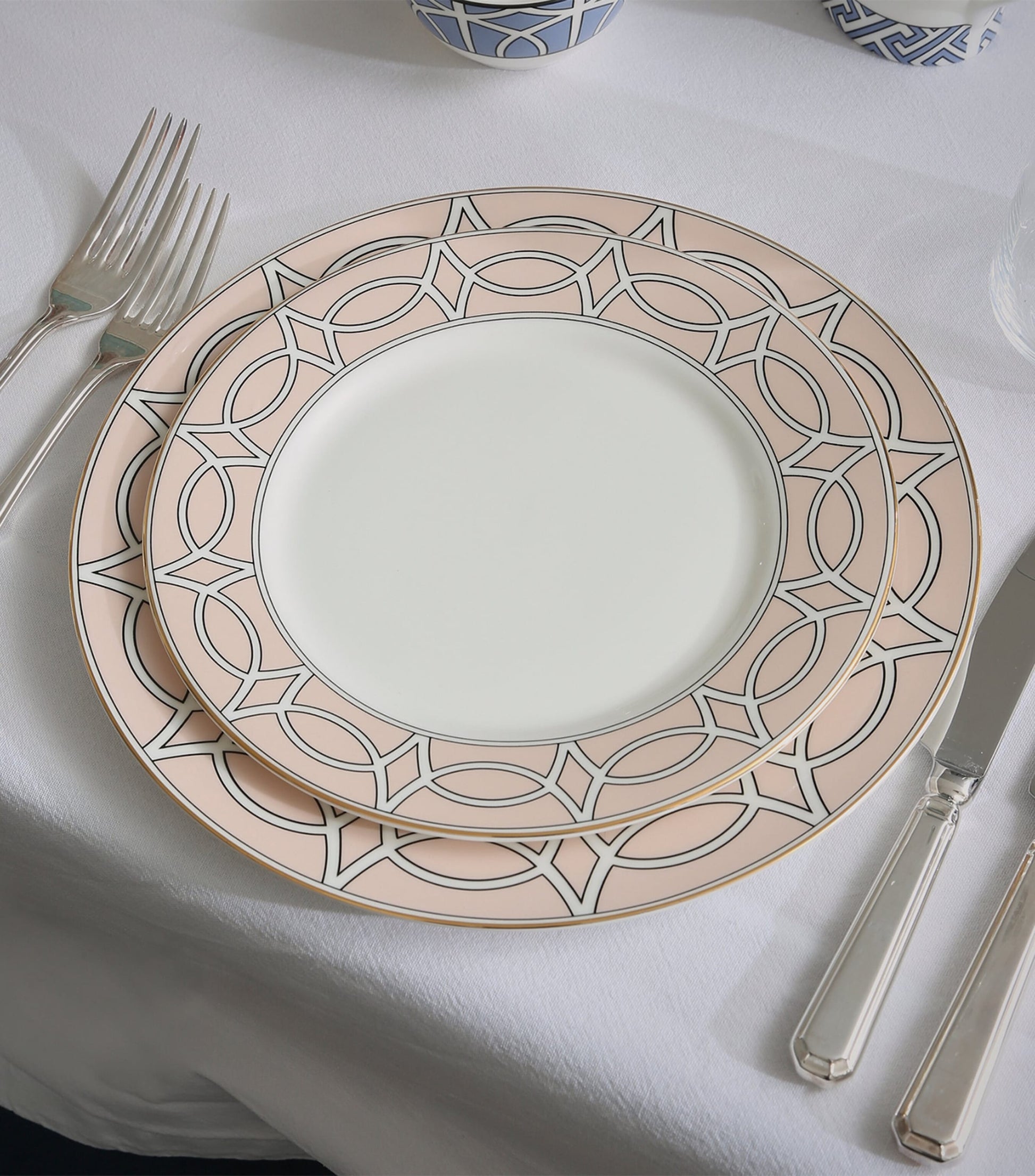 O.W.London Set of 2 Loop Dessert Plates (21cm)