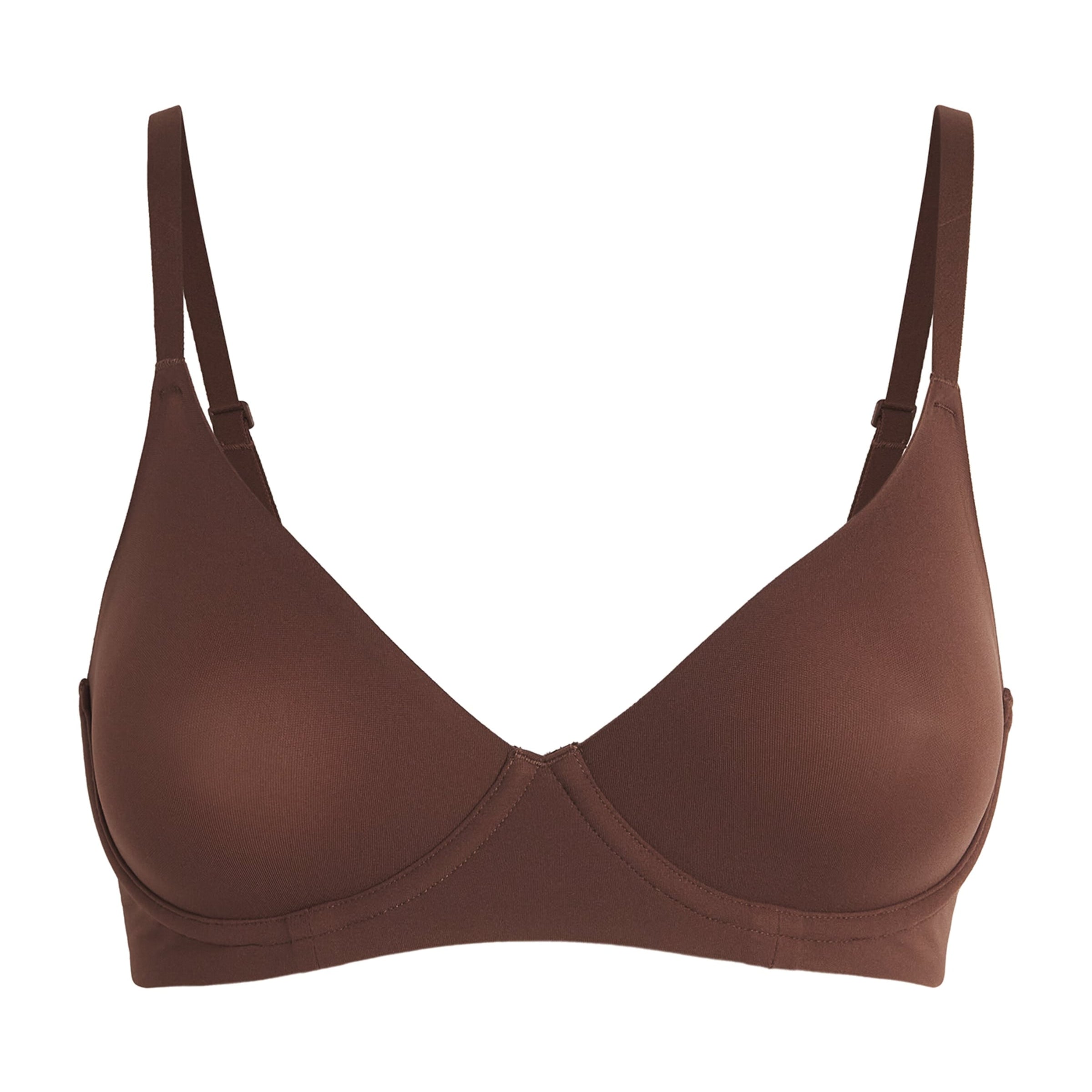 Skims Brown Fits Everybody Unlined Demi Bra
