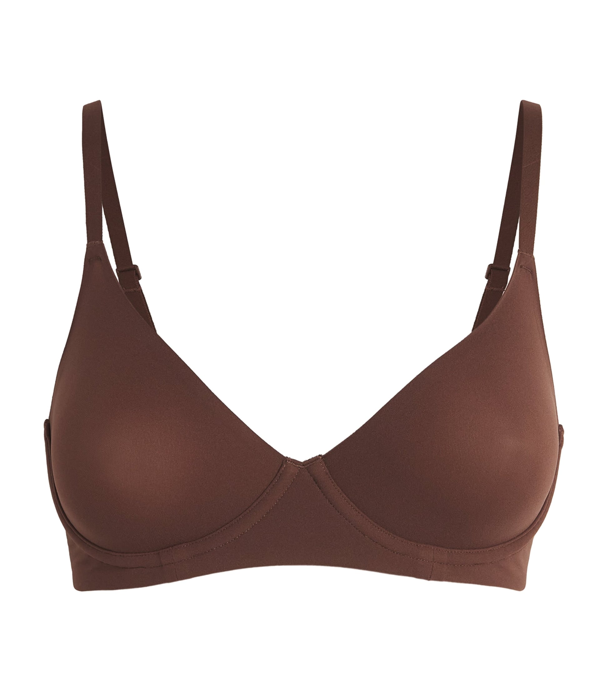 Skims Brown Fits Everybody Unlined Demi Bra
