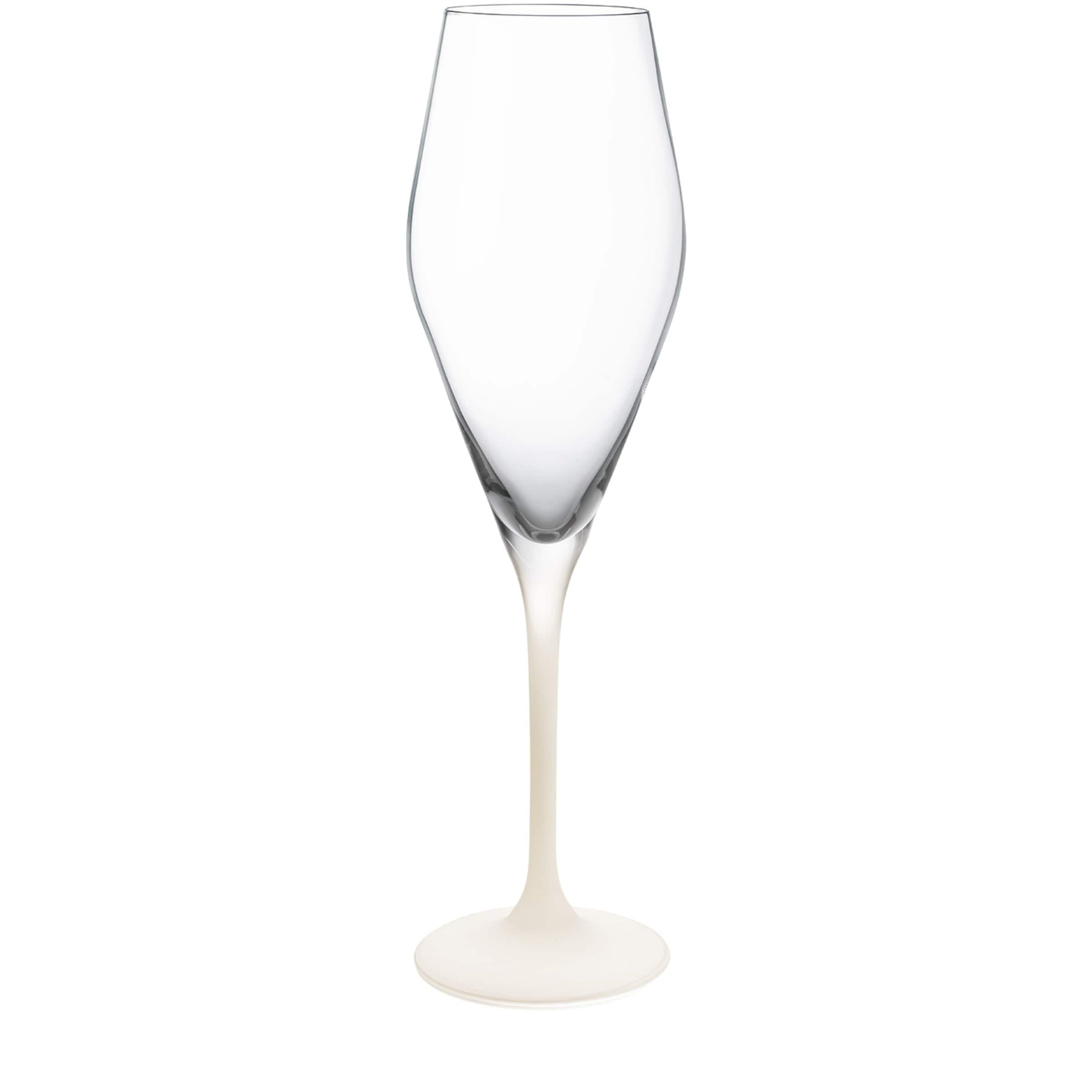 Villeroy & Boch Set of 4 Manufacture Rock Blanc Champagne Glasses (290ml)