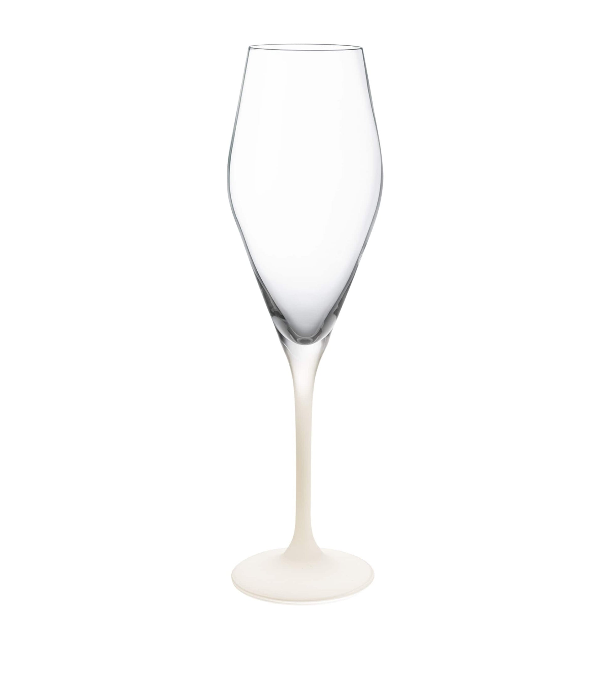 Villeroy & Boch Set of 4 Manufacture Rock Blanc Champagne Glasses (290ml)