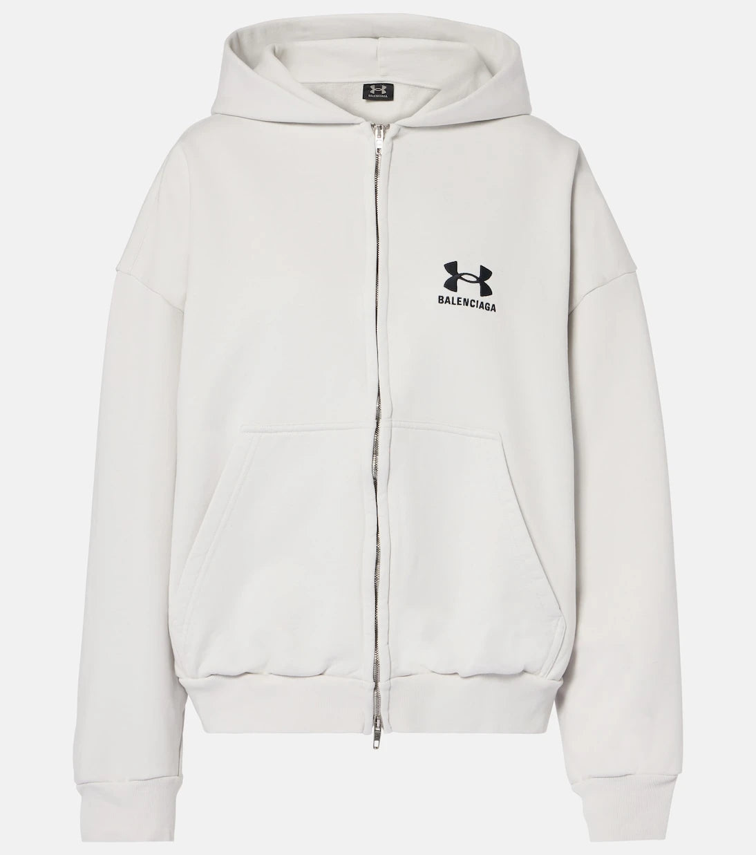 Balenciaga - Cotton zip-up hoodie
