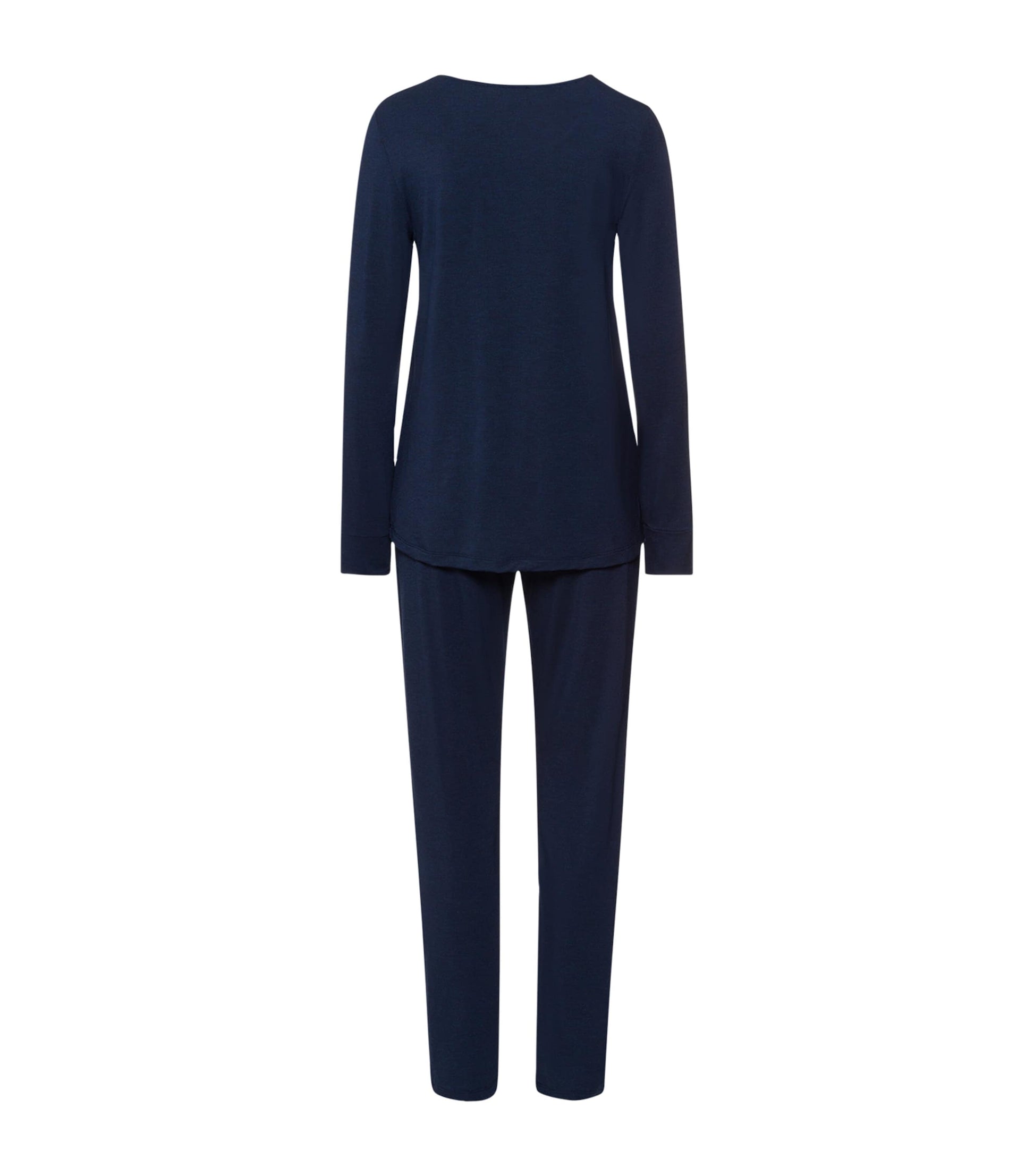Hanro Navy Natural Elegance Pyjama Set