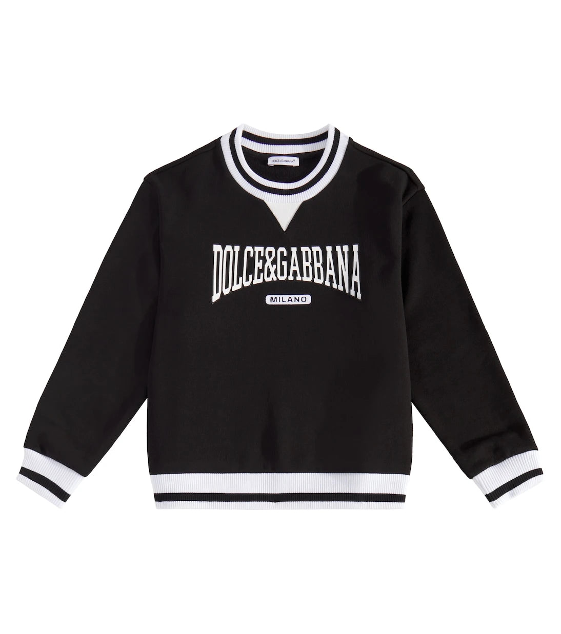 Dolce&Gabbana Kids - Logo cotton jersey sweatshirt
