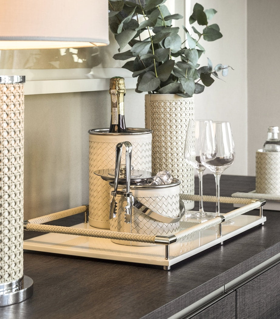 Riviere Leather Menfi Champagne Cooler