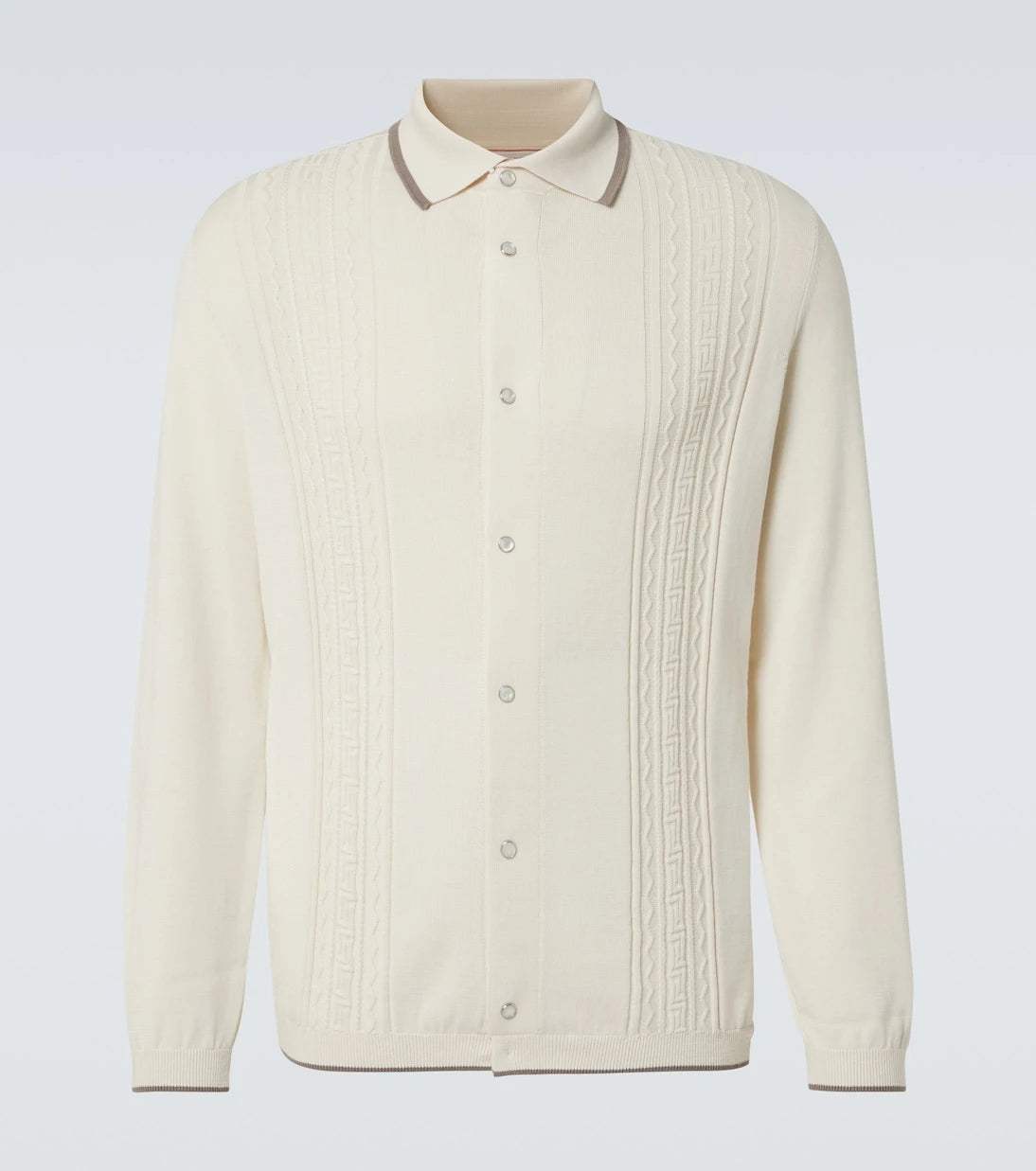Brunello Cucinelli - Cotton polo sweater