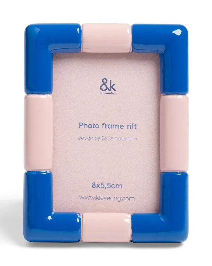 &k amsterdam Rift Blue Fotoğraf Çerçevesi