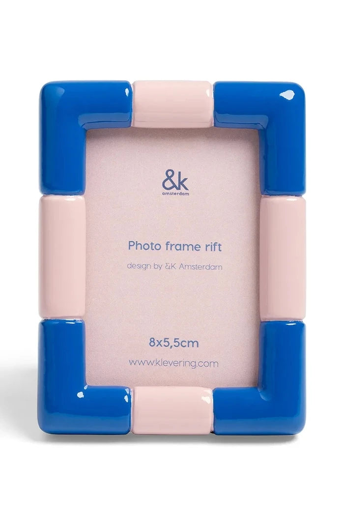 &k amsterdam Rift Blue Fotoğraf Çerçevesi