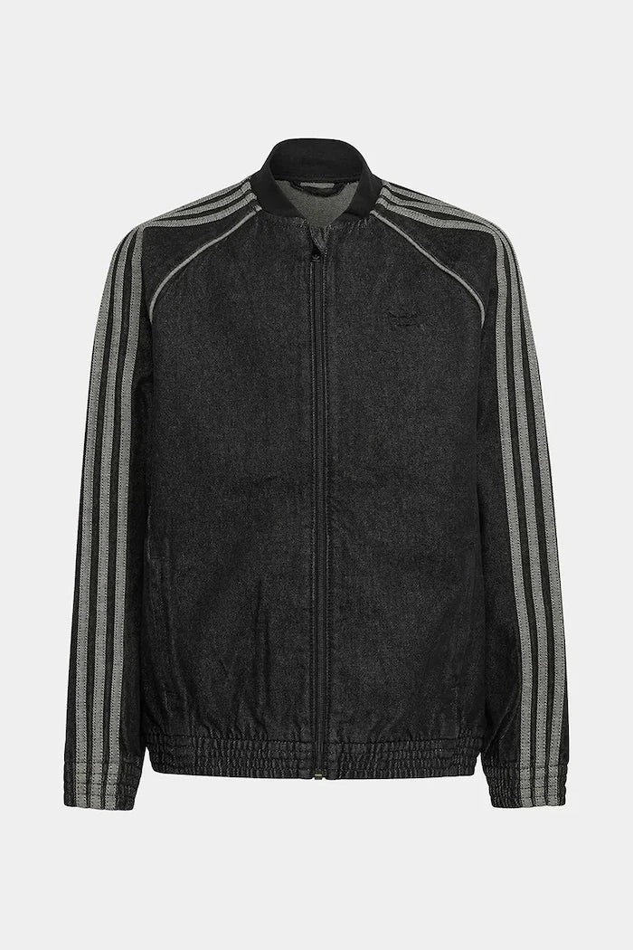 adidas Originals çocuklar için pamuklu denim ceket