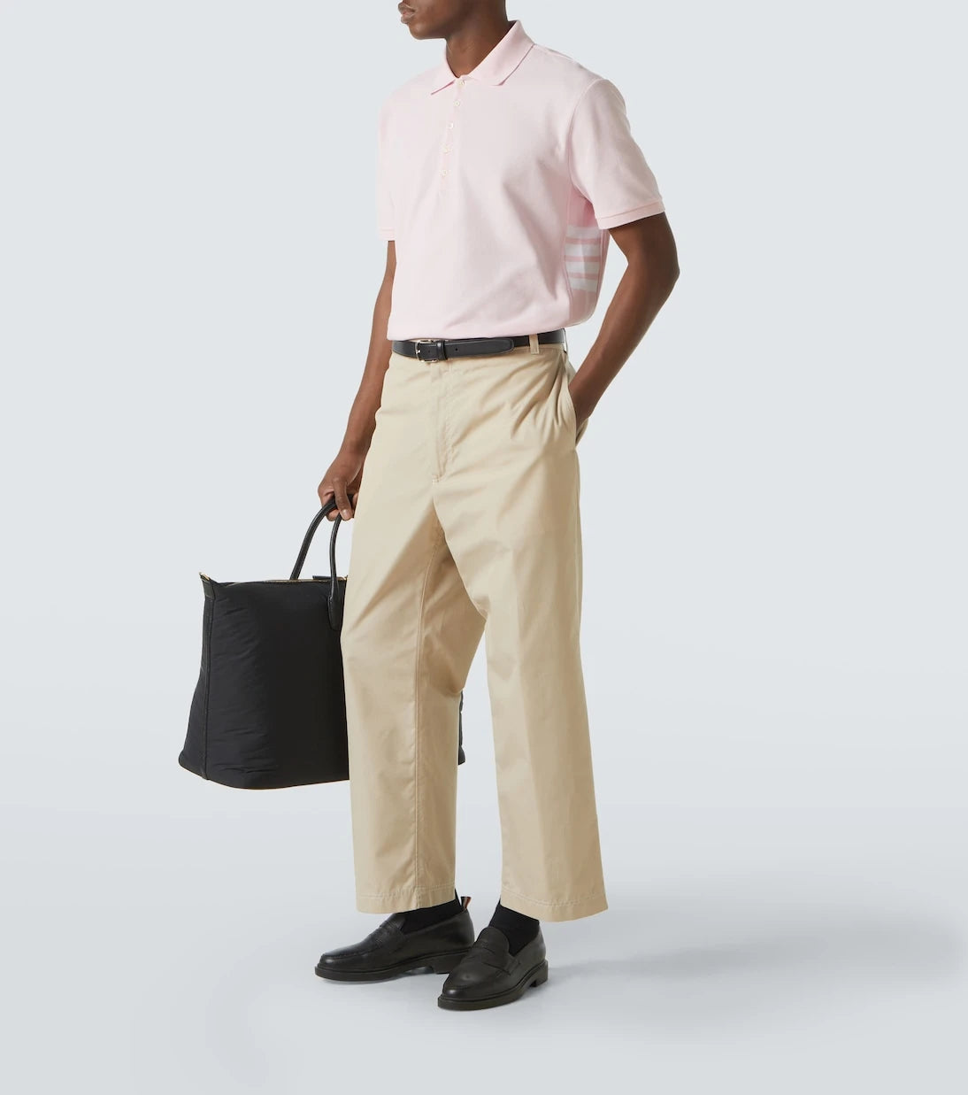 Thom Browne - 4-Bar cotton polo shirt