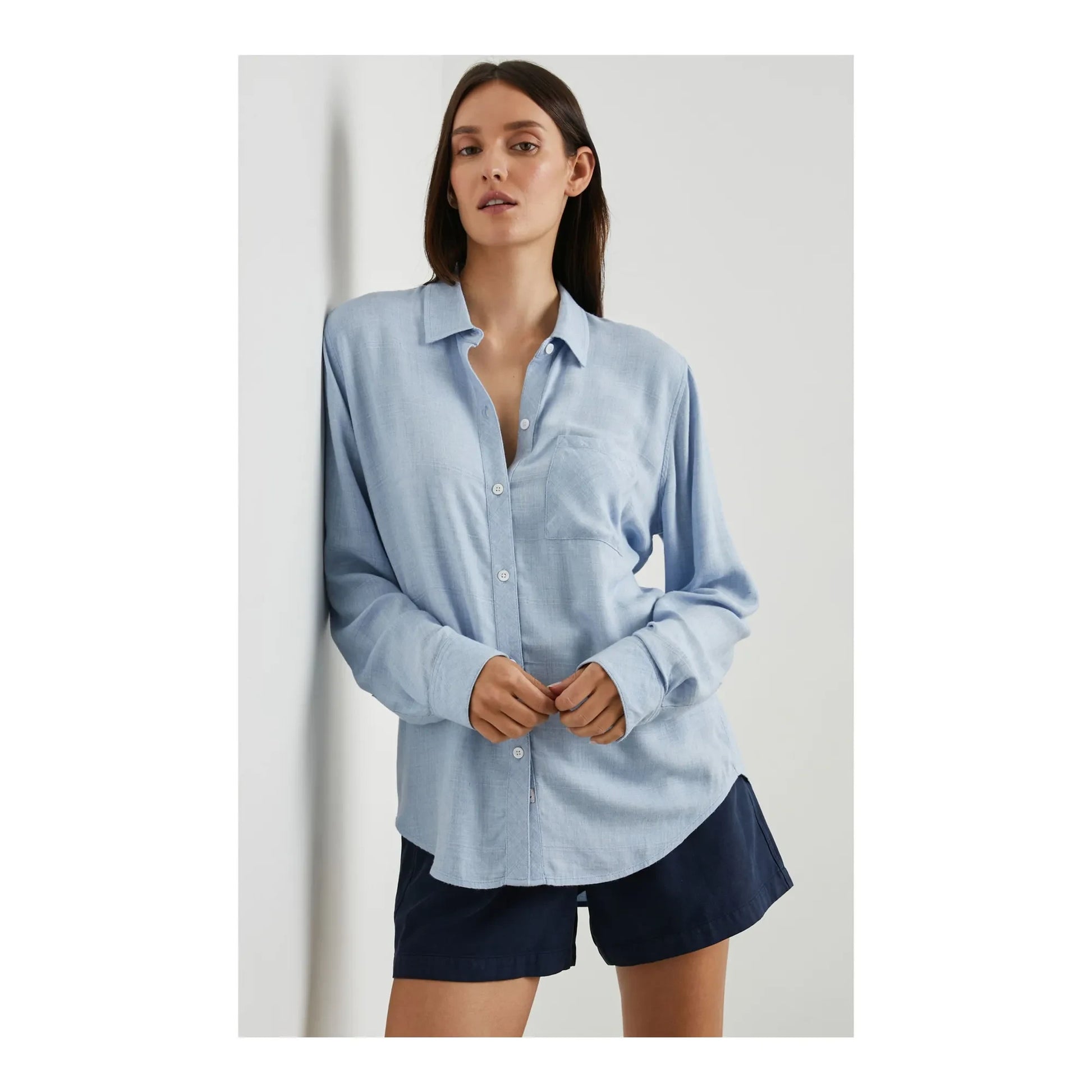 Rails - Hunter shirt | Light blue
