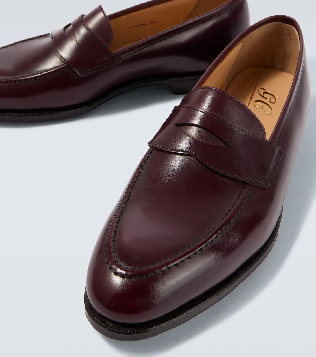 George Cleverley - Bradley II leather penny loafers