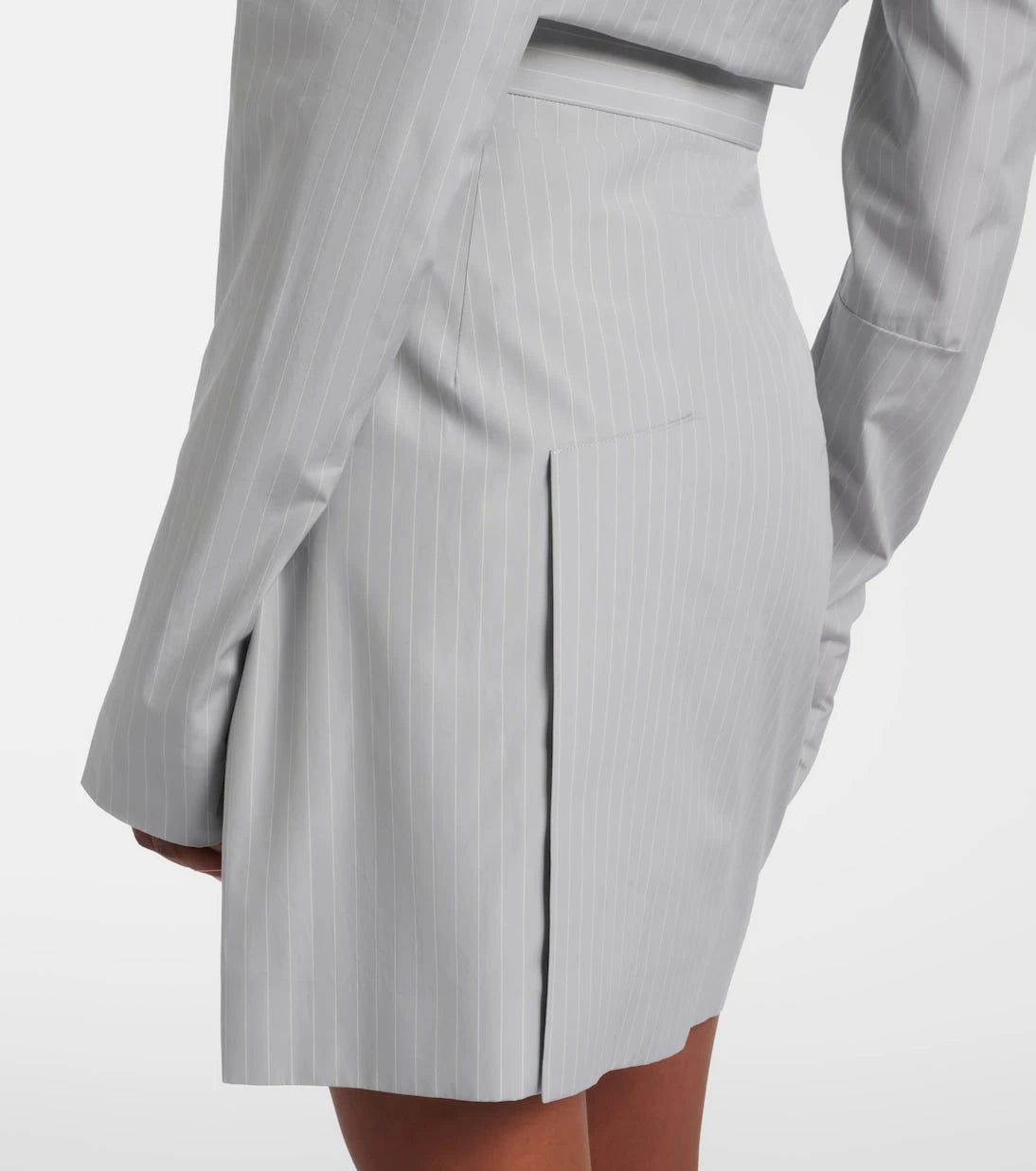 Vivienne Westwood - Pinstripe cotton miniskirt