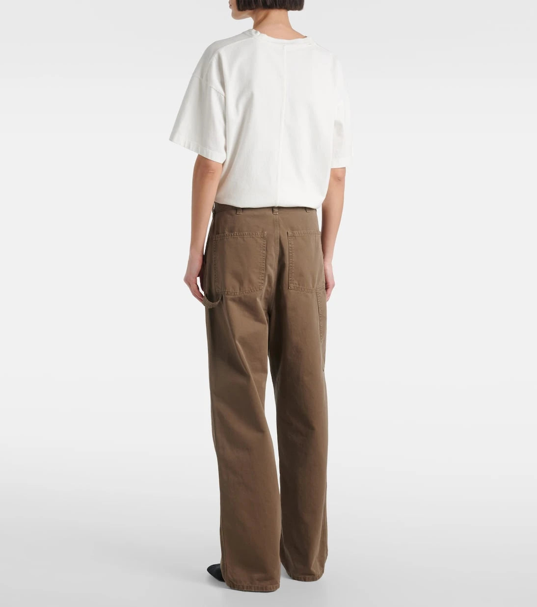 The Row - Sharka cotton gabardine wide-leg pants