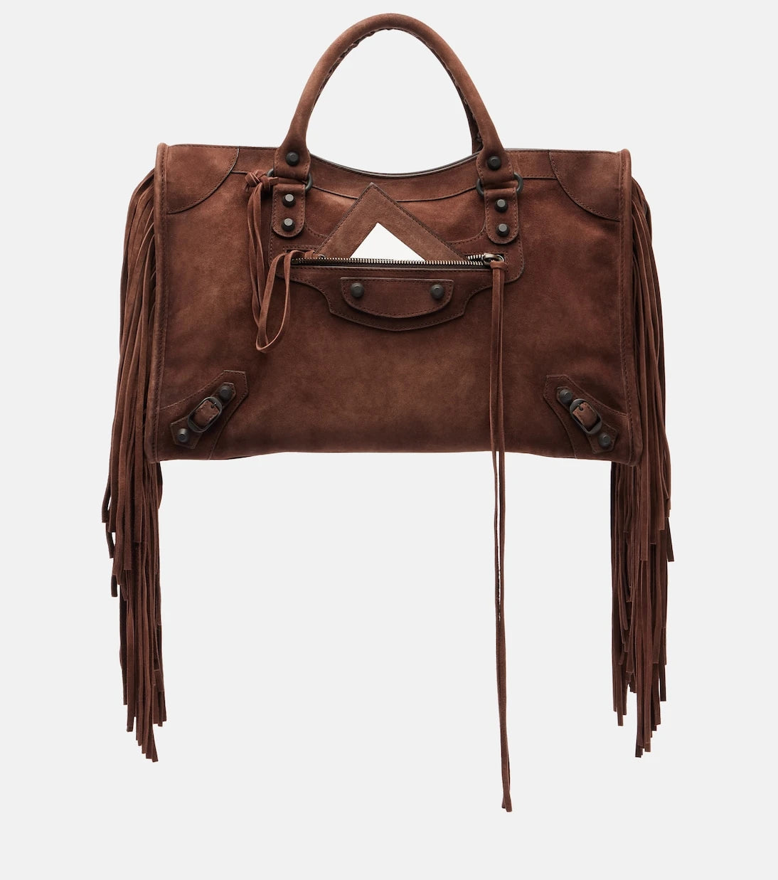 Balenciaga - Le City Medium leather top-handle bag