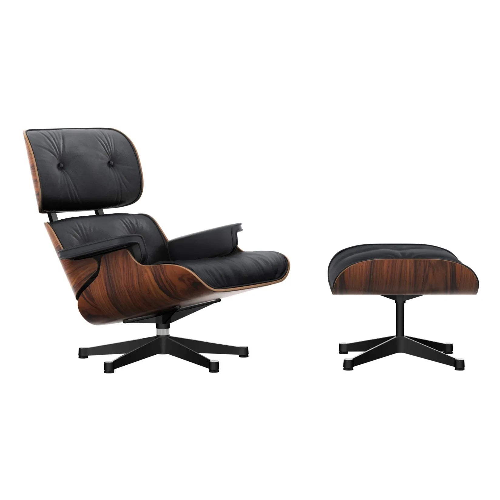 Vitra - Lounge Chair & Ottoman - Charles & Ray Eames, 1956