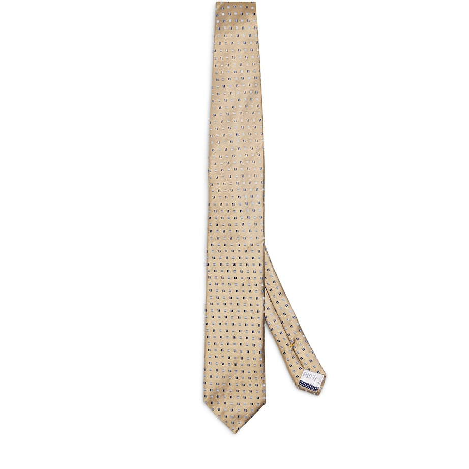 Silk Geometric Tie