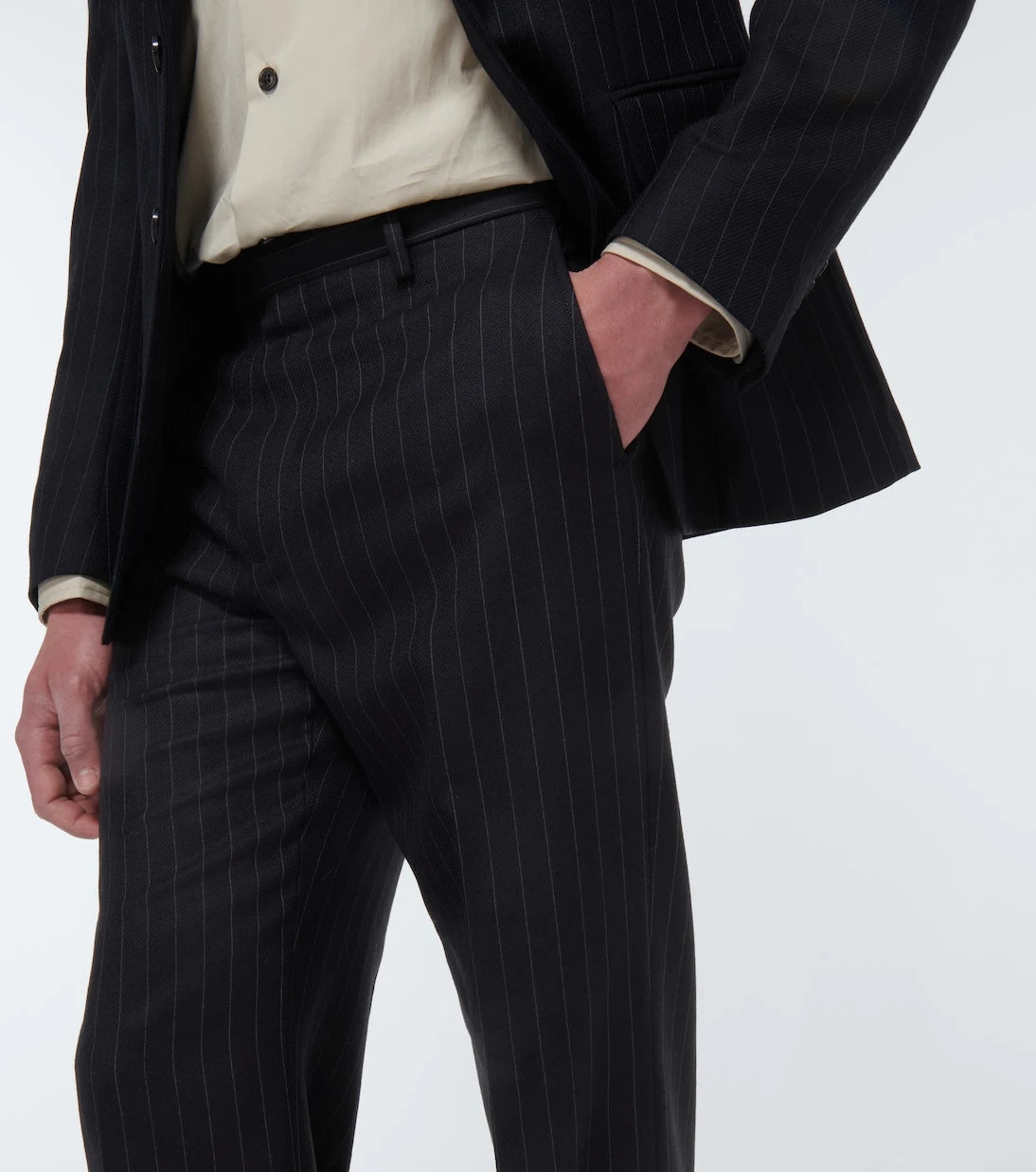 Dries Van Noten - Pinnet pinstripe straight pants
