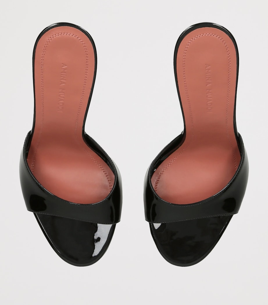 Patent Leather Elodie Heeled Mules 105
