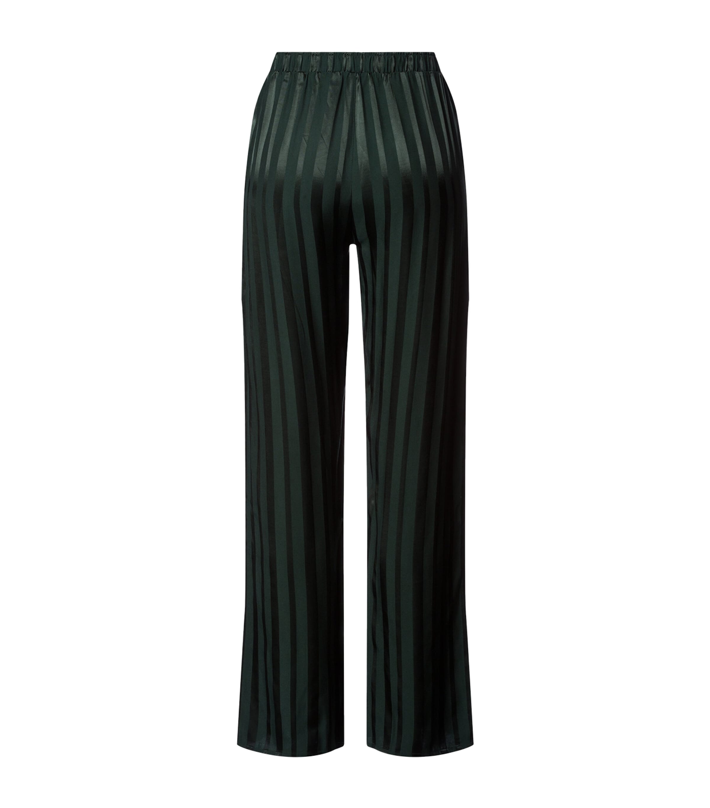 Hanro Green Stripe Indra Pyjama Bottoms