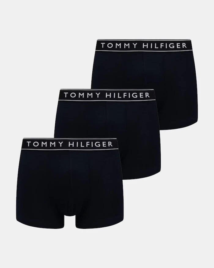Tommy Hilfiger Erkek Dar Kesim Boxer 3'lü