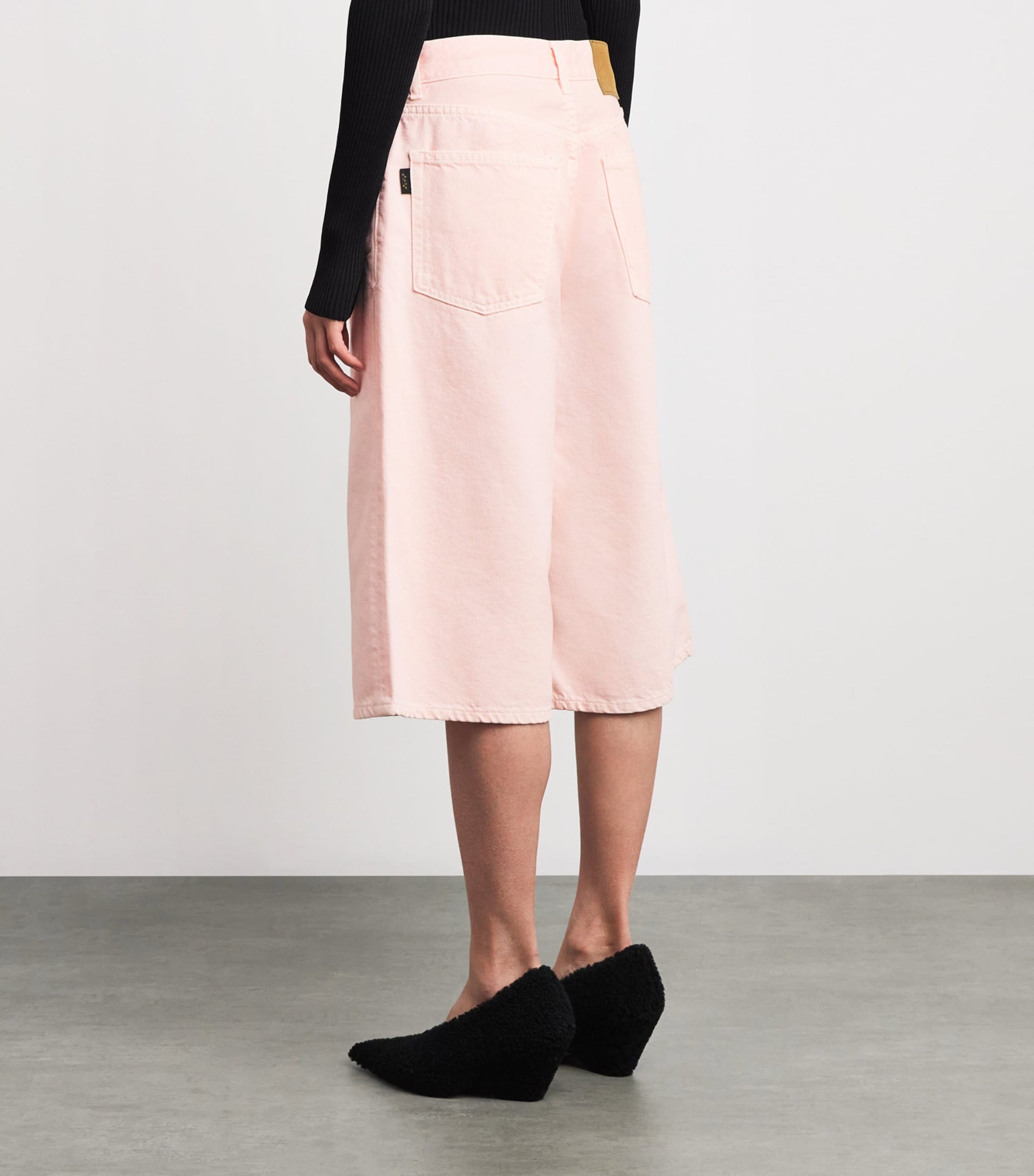 Haikure Brown Becky Denim Shorts