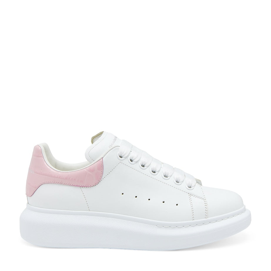 McQueen White Leather Oversized Sneakers