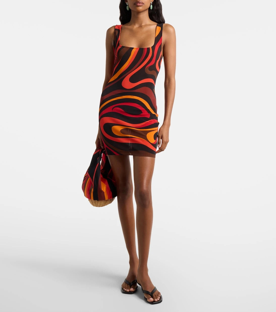 Pucci - Marmo draped minidress