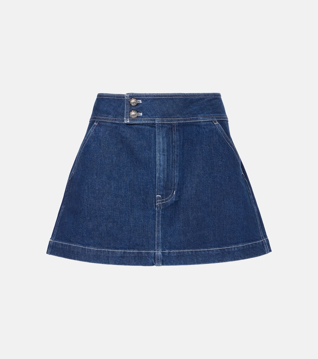 Veronica Beard - Bowen denim miniskirt
