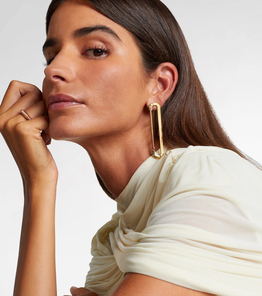 Eéra - New York Big 18kt gold single earring