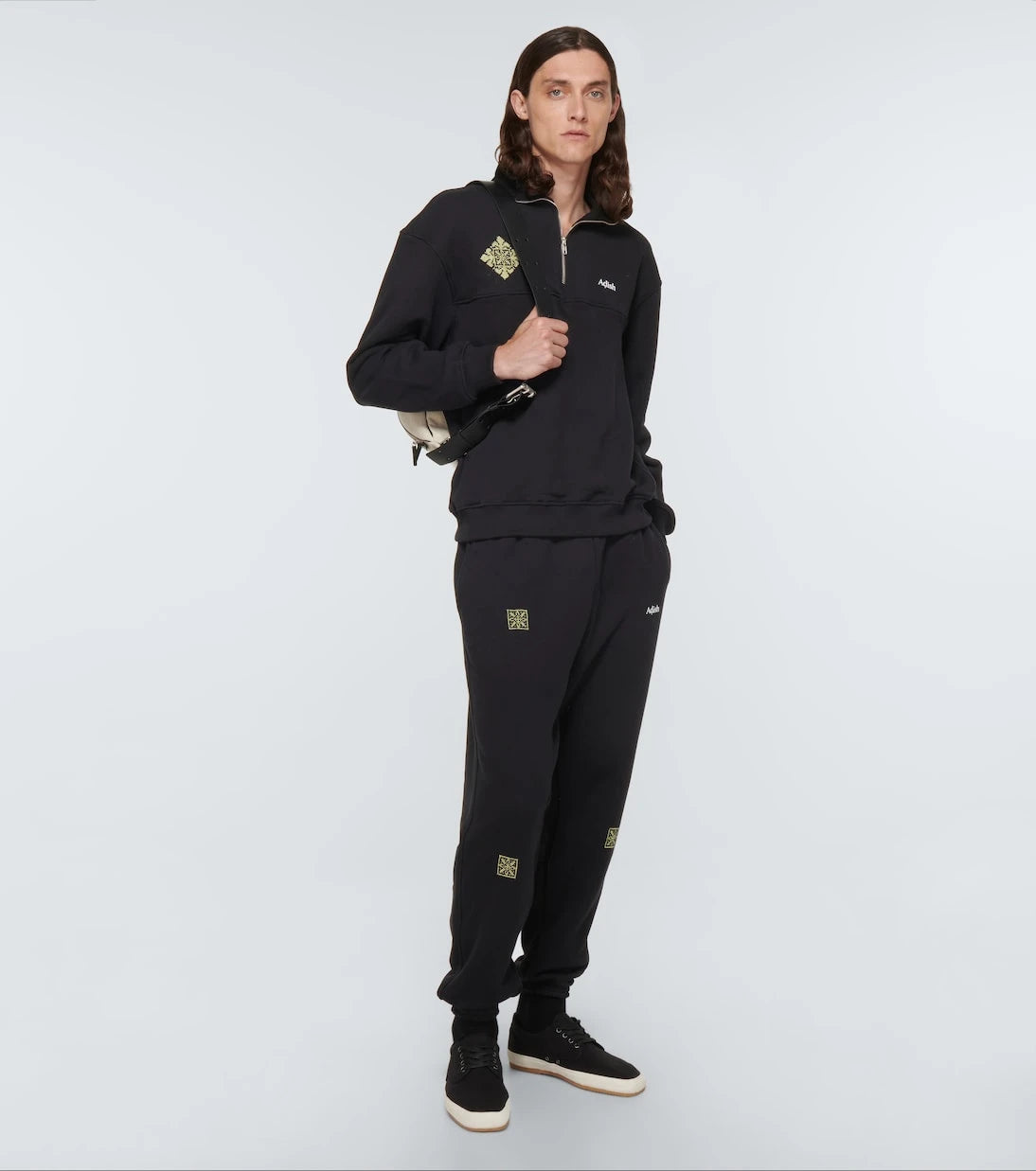 Adish - Logo cotton jersey sweatshirt