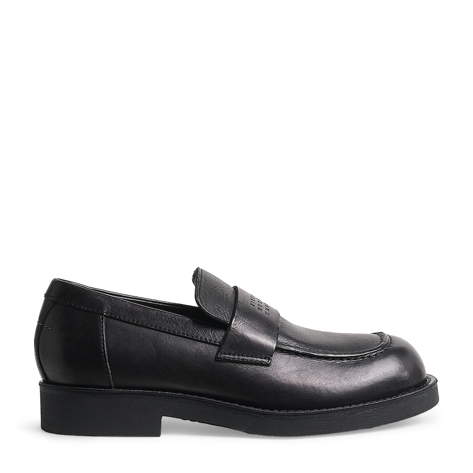 MM6 Maison Margiela Leather City Biker Loafers