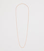 Small Rose Gold Santos de Cartier Long Chain Necklace