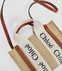 Chloé Brown Mini Woody Tote Bag