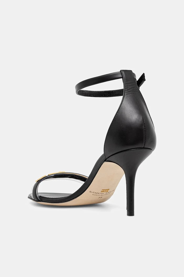 Кожени сандали Elisabetta Franchi