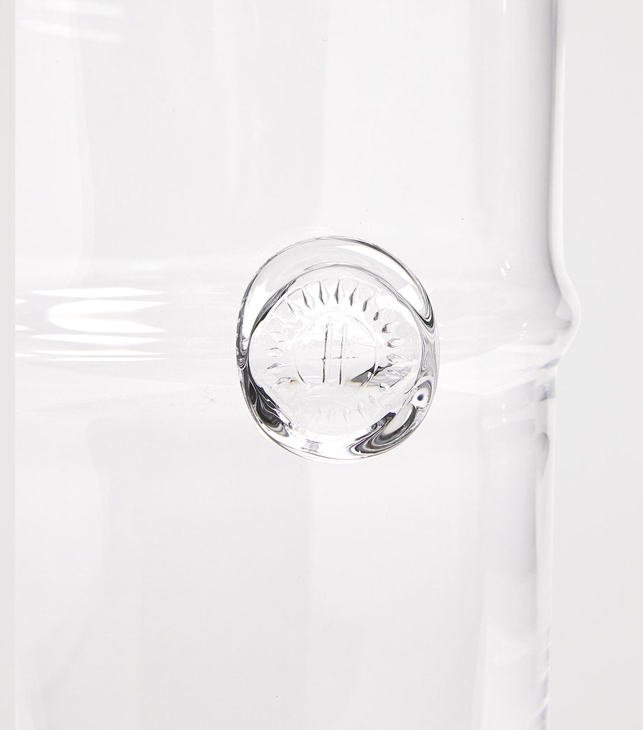 Medium Glass Emblem Vase