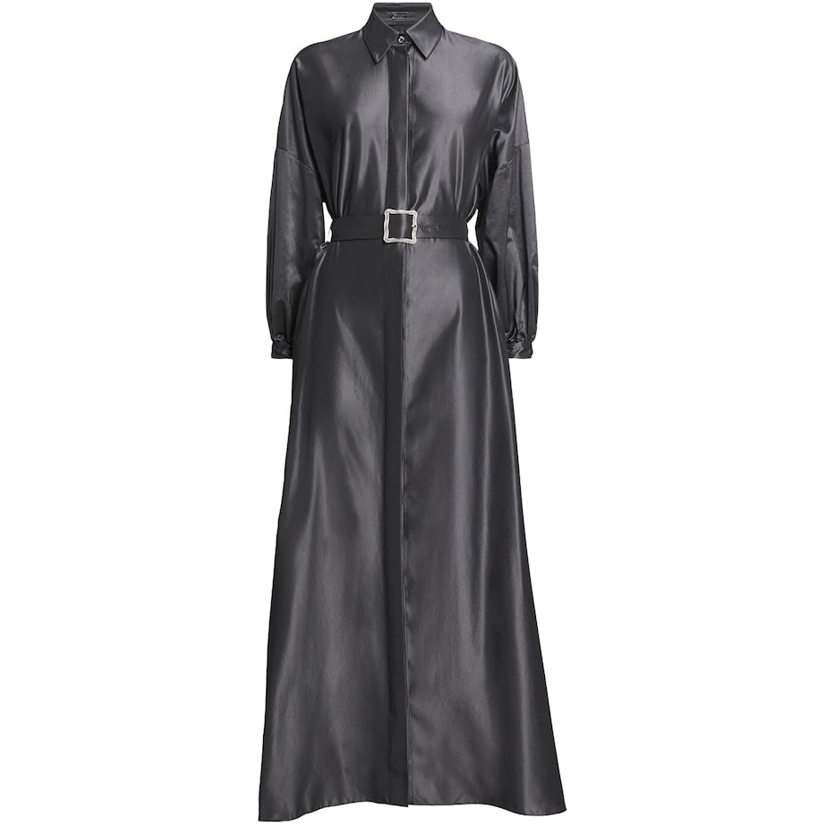 Alexis Mabille Belted Maxi Shirt Dress