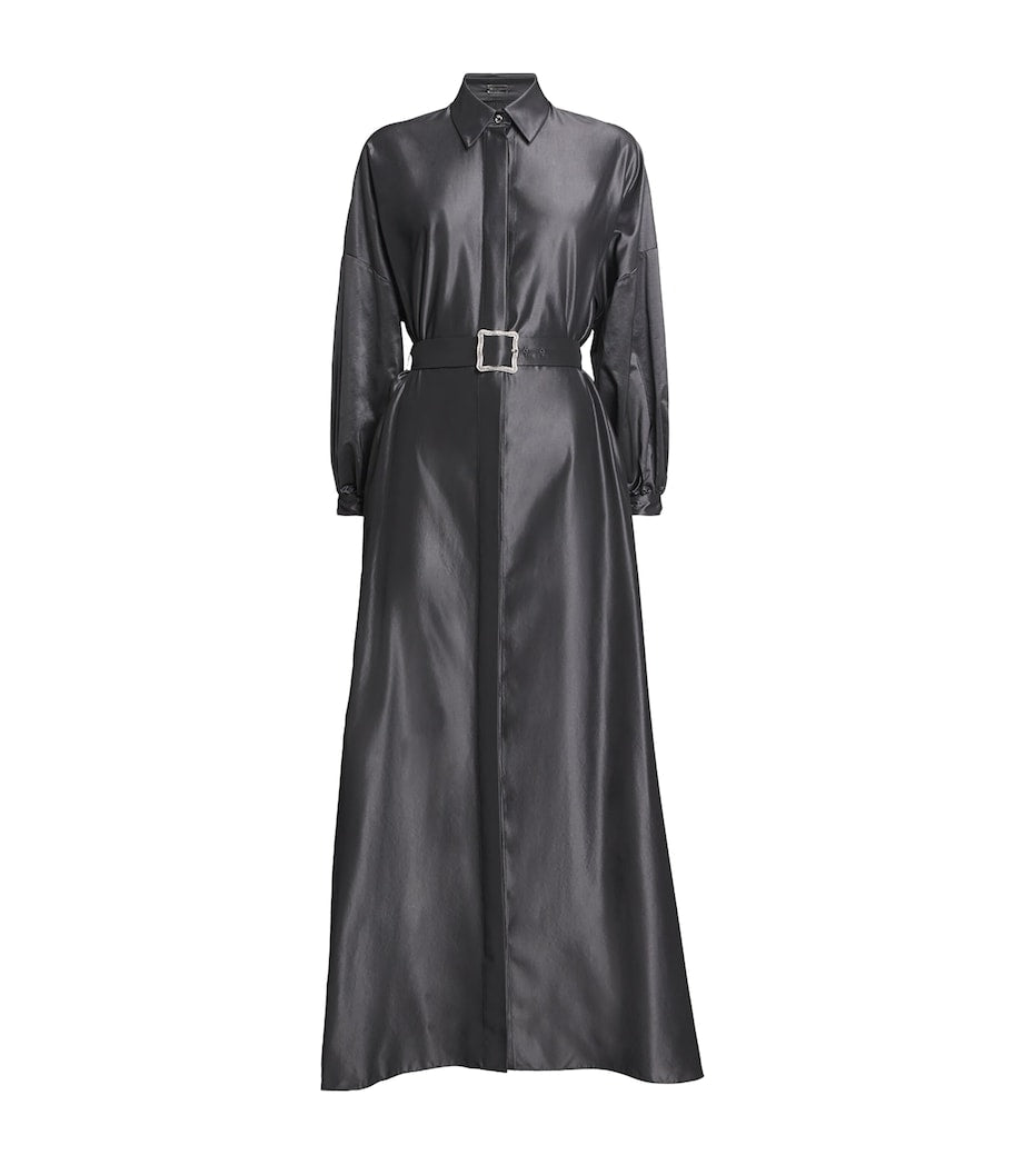 Alexis Mabille Belted Maxi Shirt Dress