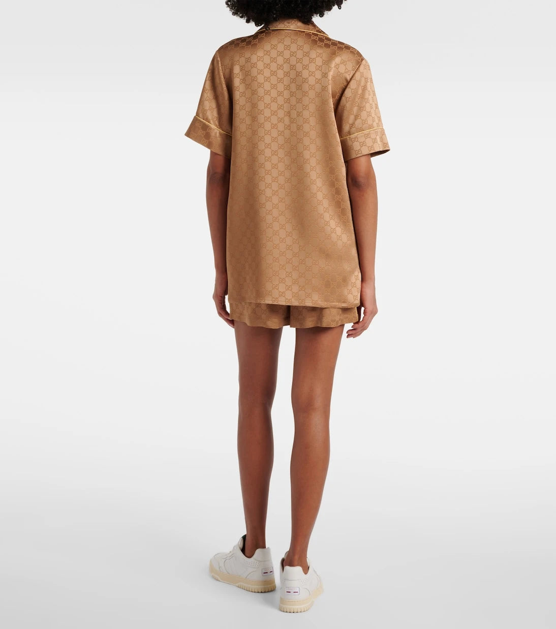 Gucci - GG satin blouse