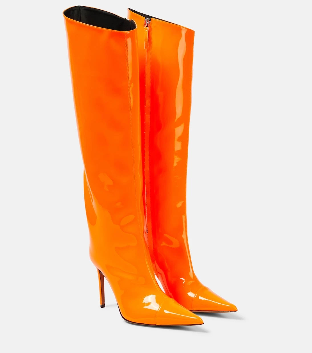Alexandre Vauthier - Patent leather knee-high boots