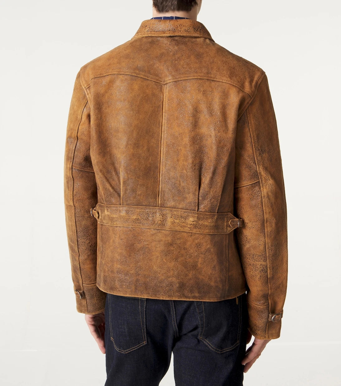 Polo Ralph Lauren - Newsboy leather jacket