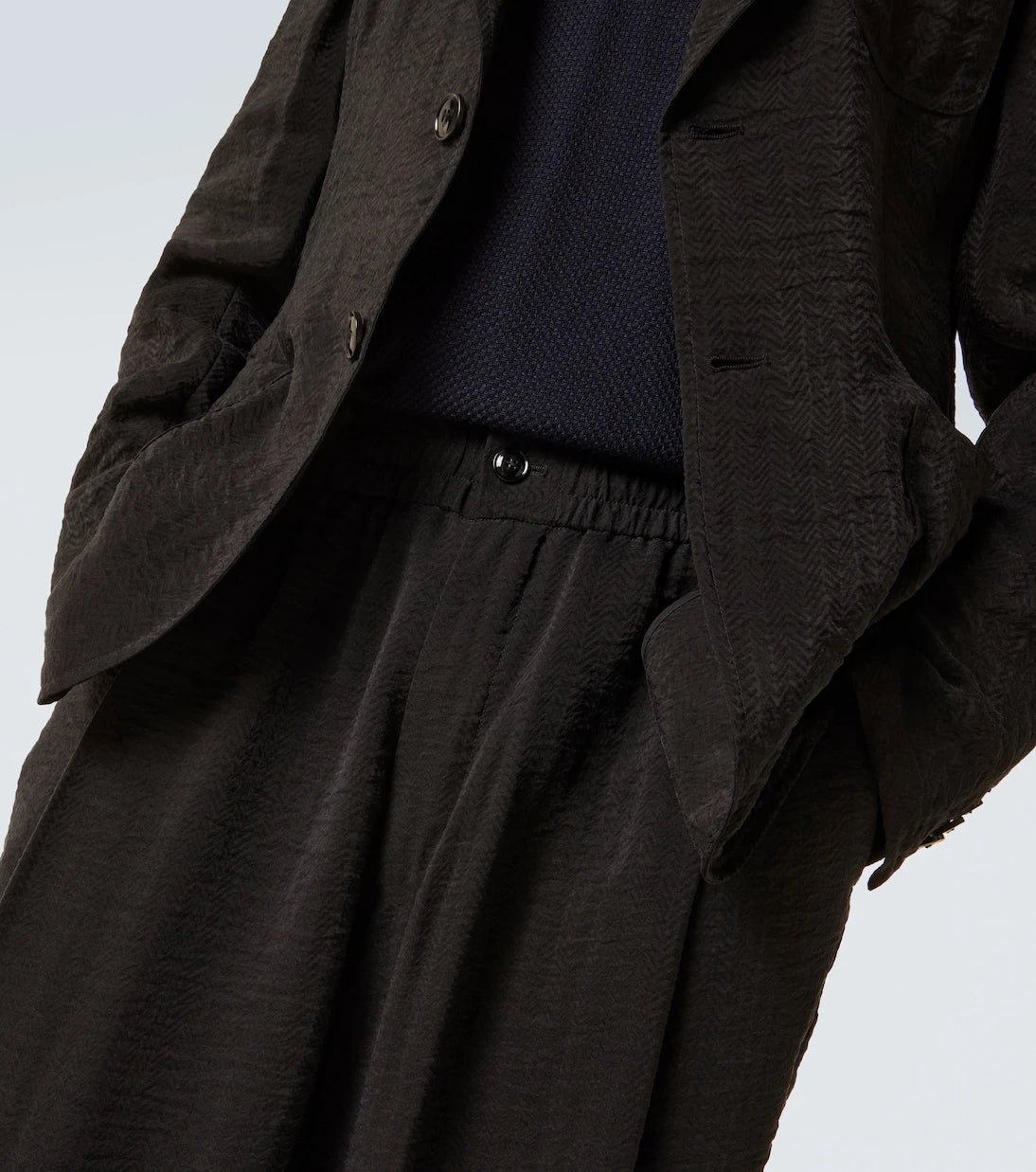 Giorgio Armani - Jacquard straight pants