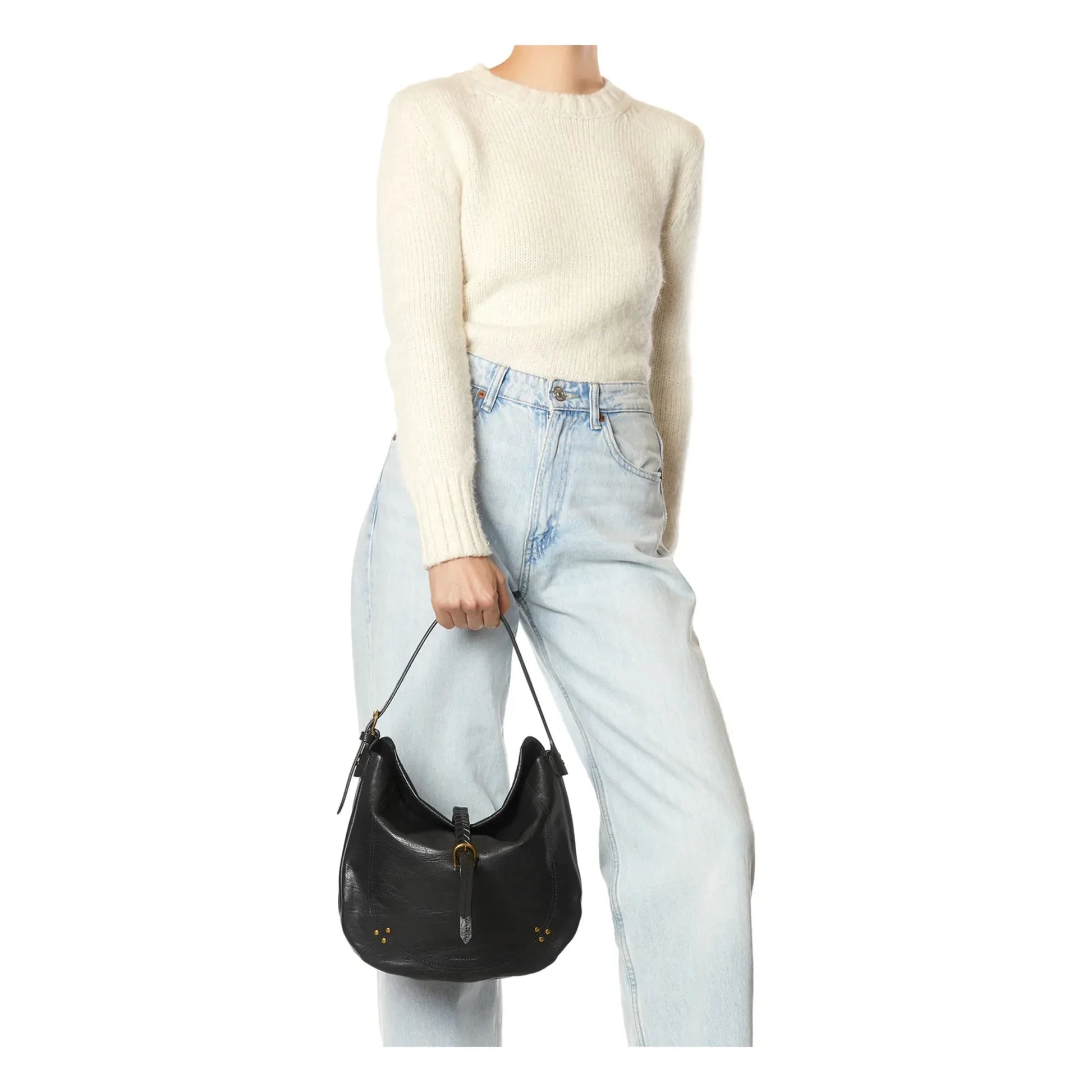Jérôme Dreyfuss - Bag Luis Chèvre Grainé | Black