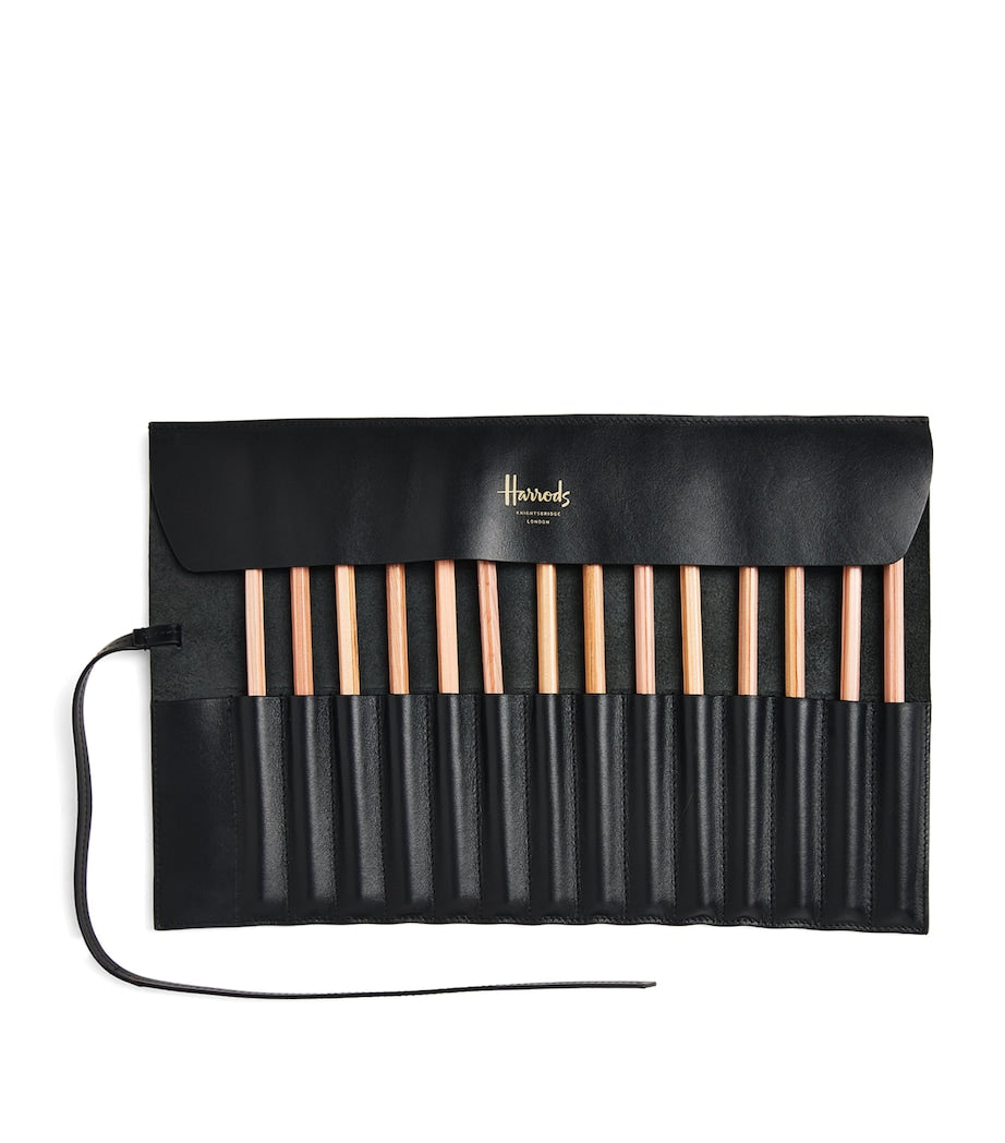 Harrods Leather Pencil Wrap