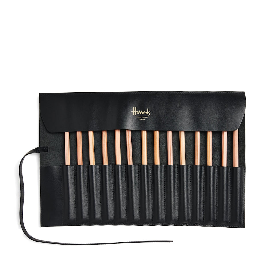 Harrods Leather Pencil Wrap