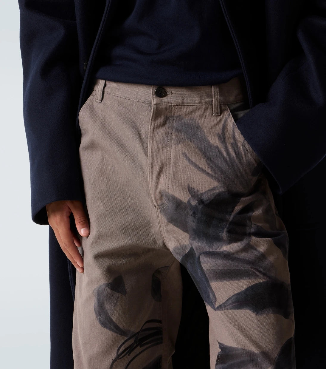 Dries Van Noten - Printed cotton chinos